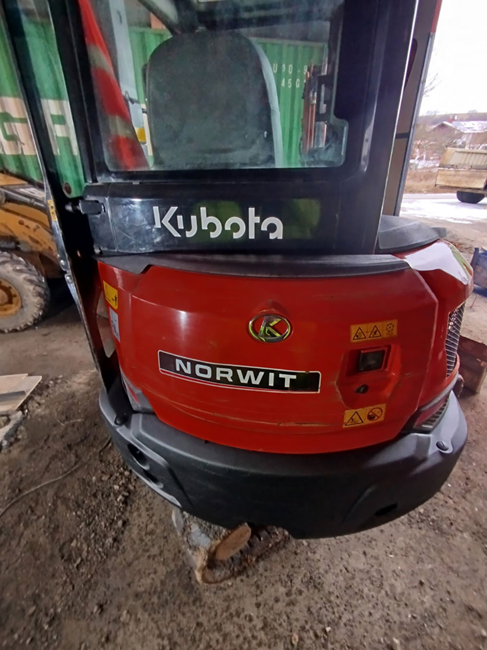 KUBOTA KX037-4 - použitý minibager na predaj